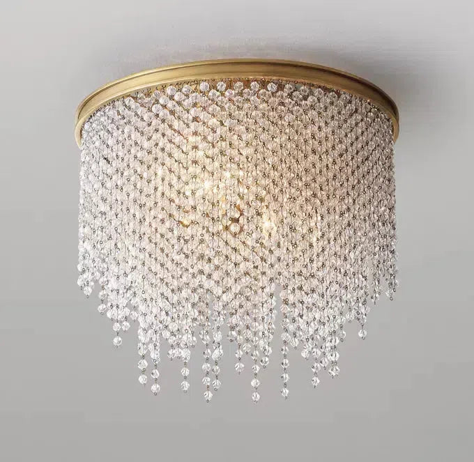 Atheno Crystal Flushmount