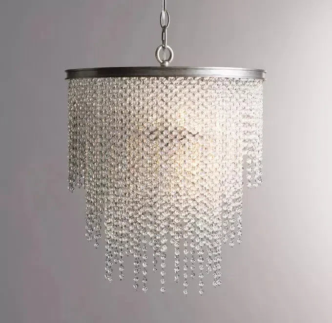 Atheno Crystal Mideum Pendant 22”D