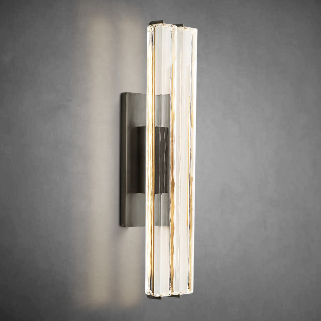 Audubany Crystal Double Sconce