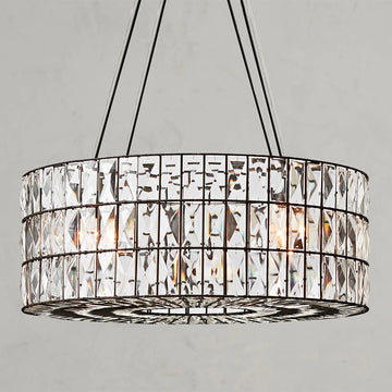 Adeline Crystal Round Chandelier