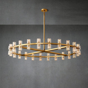 Arcochen Crystal Round Chandelier 48"