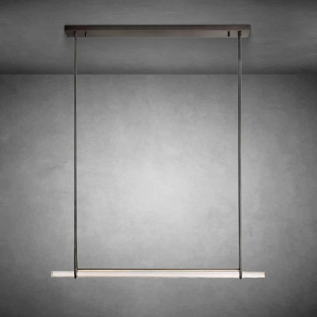 Audubany Crystal Single Bar Linear Chandelier