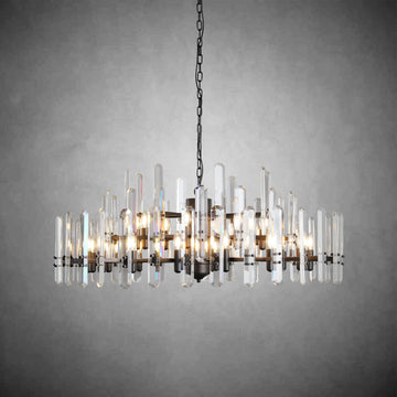 Boniton Crystal Round Chandelier 24"36''48''