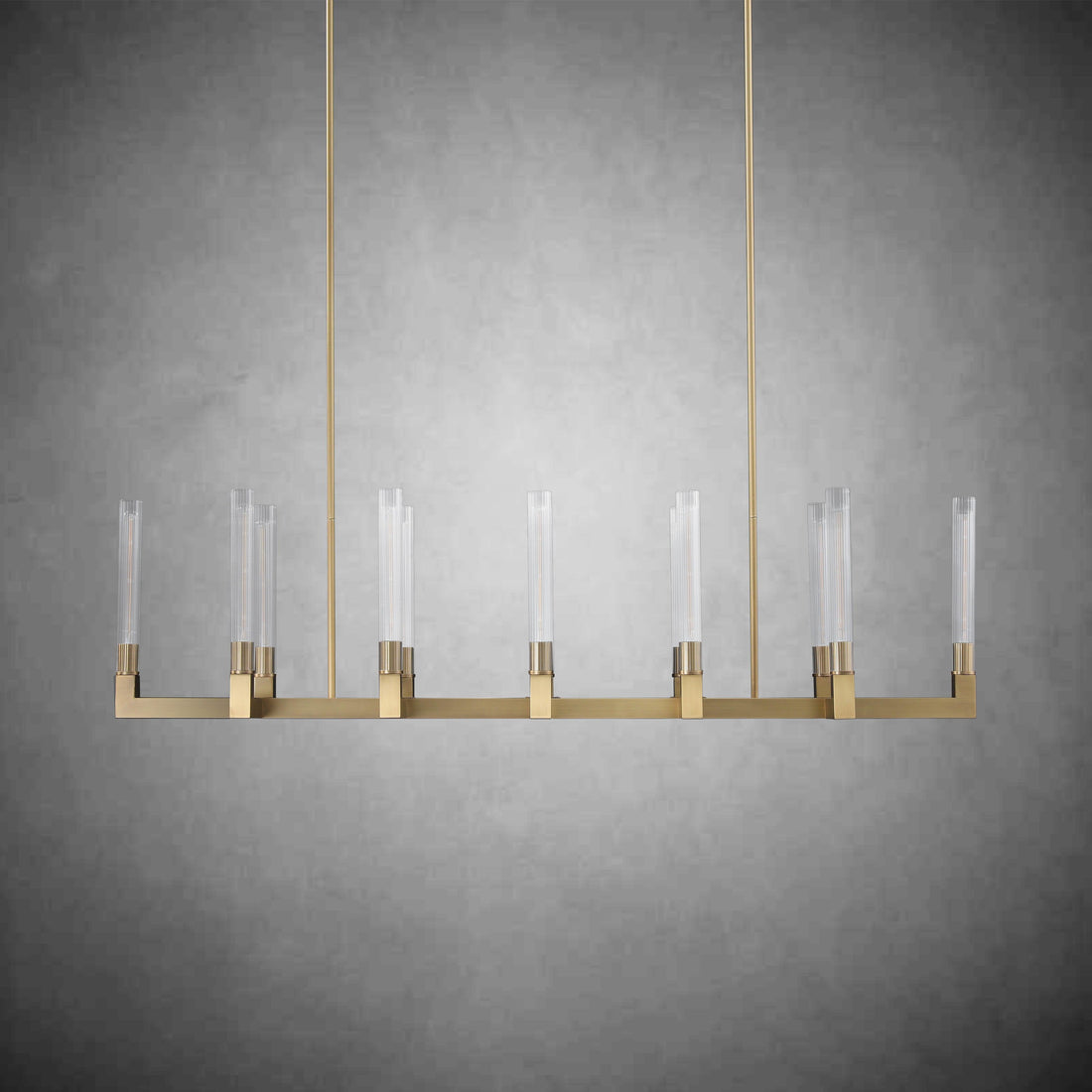 Cannelo Linear Chandelier 54''66"