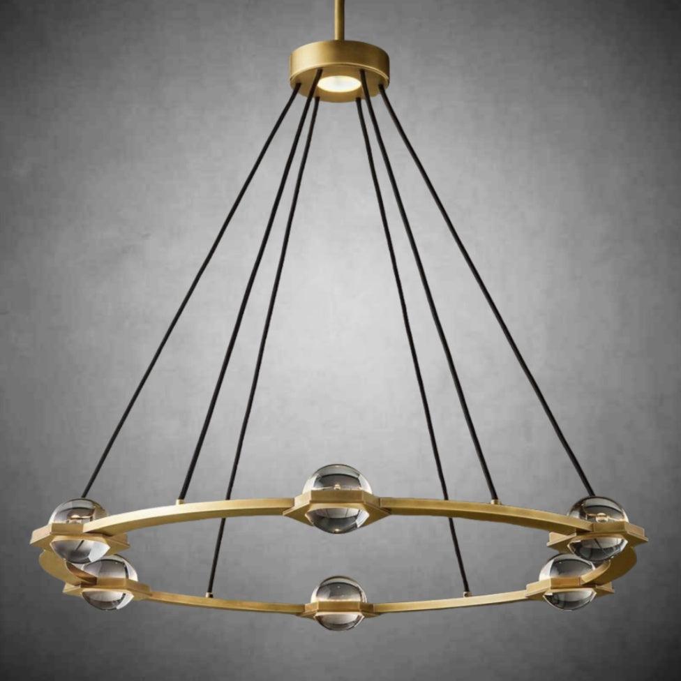 Eclatact Round Chandelier 36" 48" 60"-Fanci Lamps