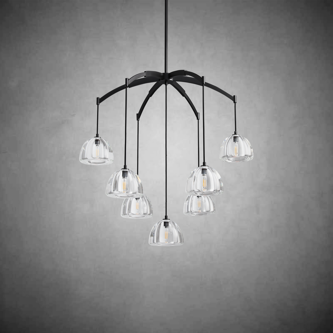 Hemispher Round Chandelier 36″48”60”