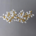 Modern Artistic Linear Grape Chandelier - Ineffable Lighting