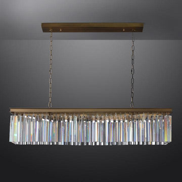 Rhysl Rectangular Chandelier 59"
