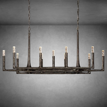 Thadeas Linear Chandelier 54" 72" 96"