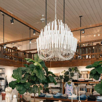 Tilda Wide Chandelier 21" 36"