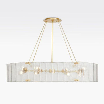 Womter Oval Crystal Chandelier  48"