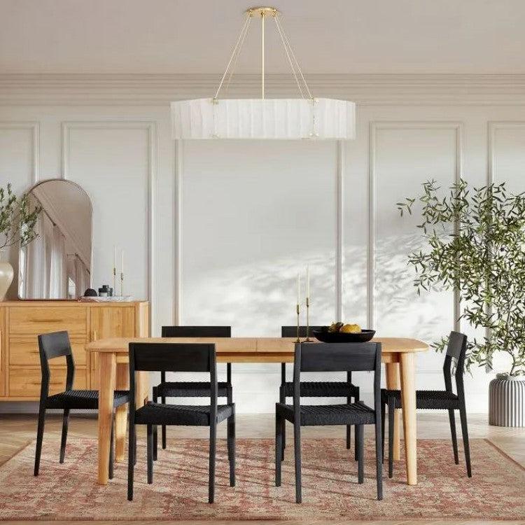 Womter Oval Crystal Chandelier  48"