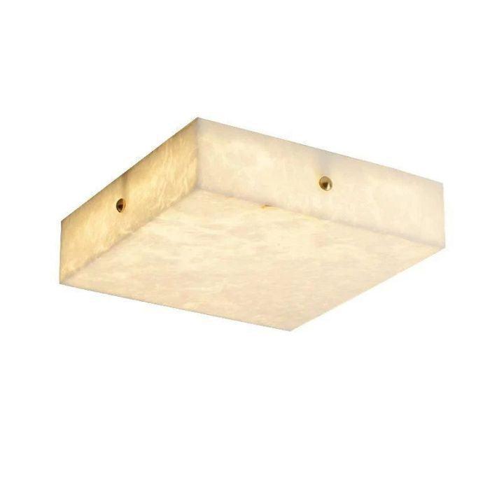 Alabaster Square Flushmount