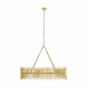 Althely 10 Lights Rectangle Chandelier