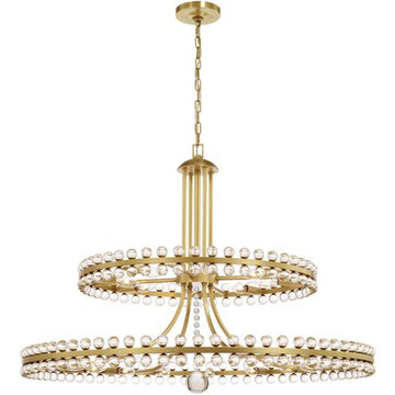 Caven 24 Light 2-Tier Chandelier 39''