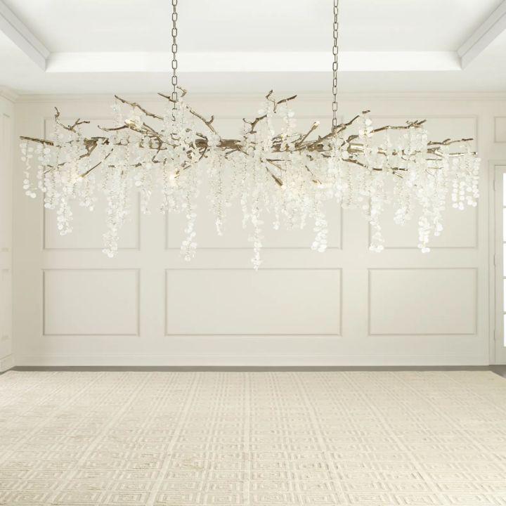 Donna 15-Light Glass Chandelier