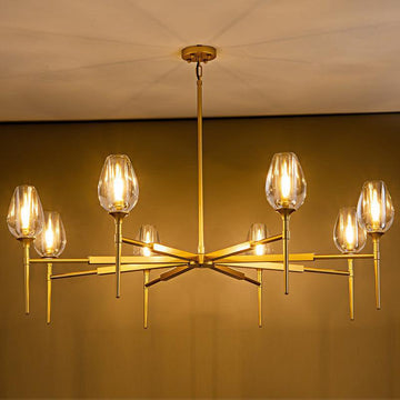 Tulipa Round Chandelier 27''42''54''