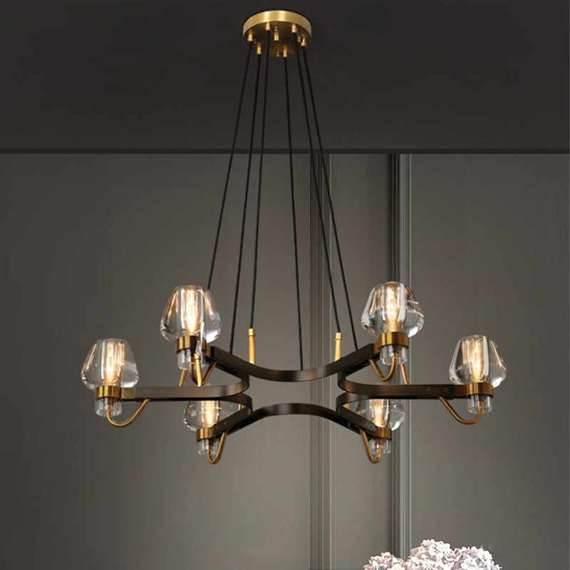 Brass,post-modern,industrial style, bulb, light luxury, 6 heads, glass, 8 heads,chandeliers, branch, pendants, Lyfairs, living room. bedroom, dining room, light,