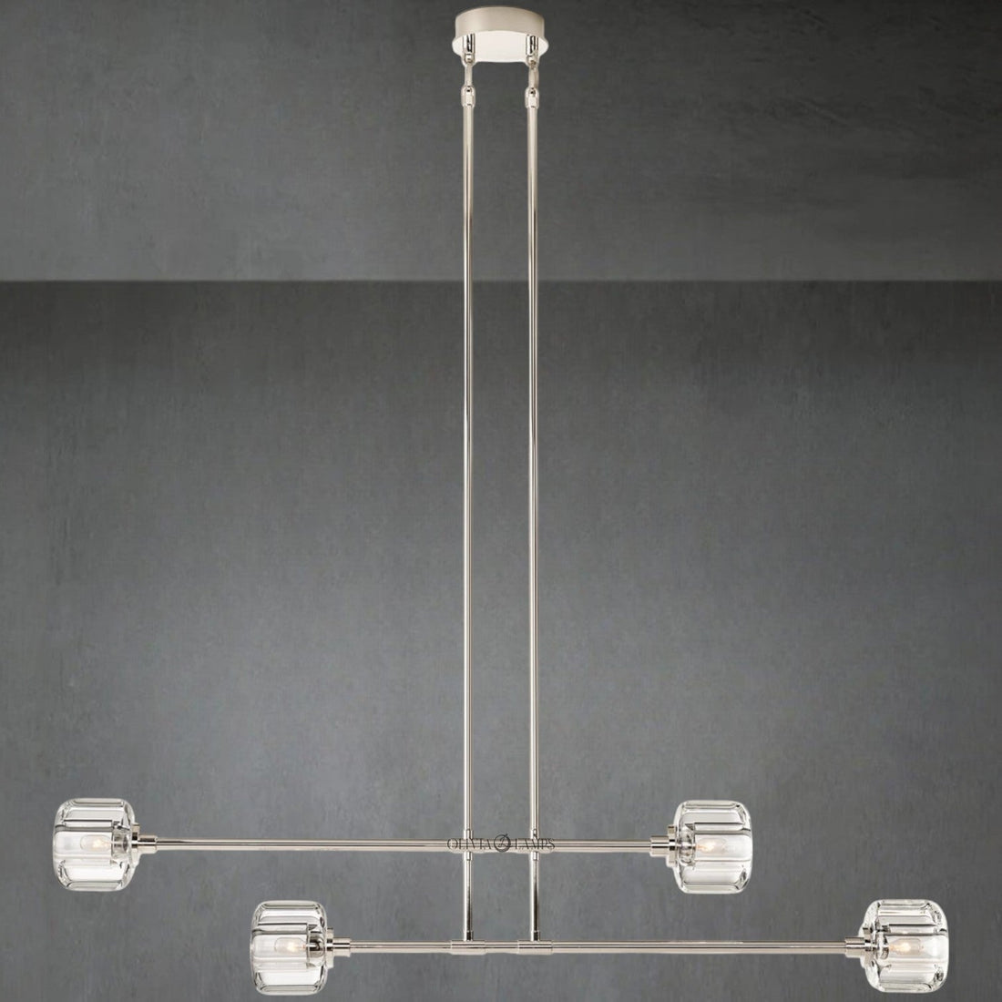Domaret Mobile Linear Chandelier 54" 72"