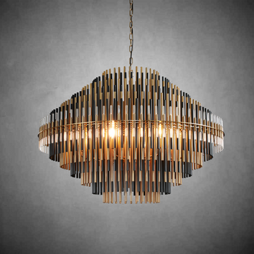 Email Burnished Brass Chandelier 24''32''42''