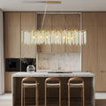 YUYI Gold Tree Branch Crystal Chandelier 47.2