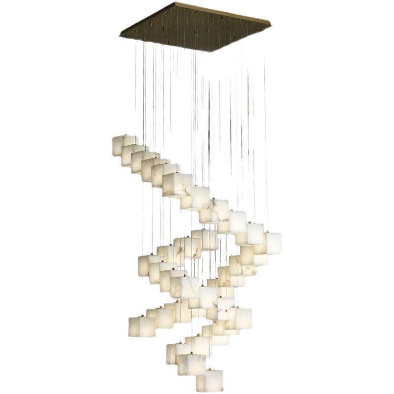 Kybos Alabaster Chandelier Light