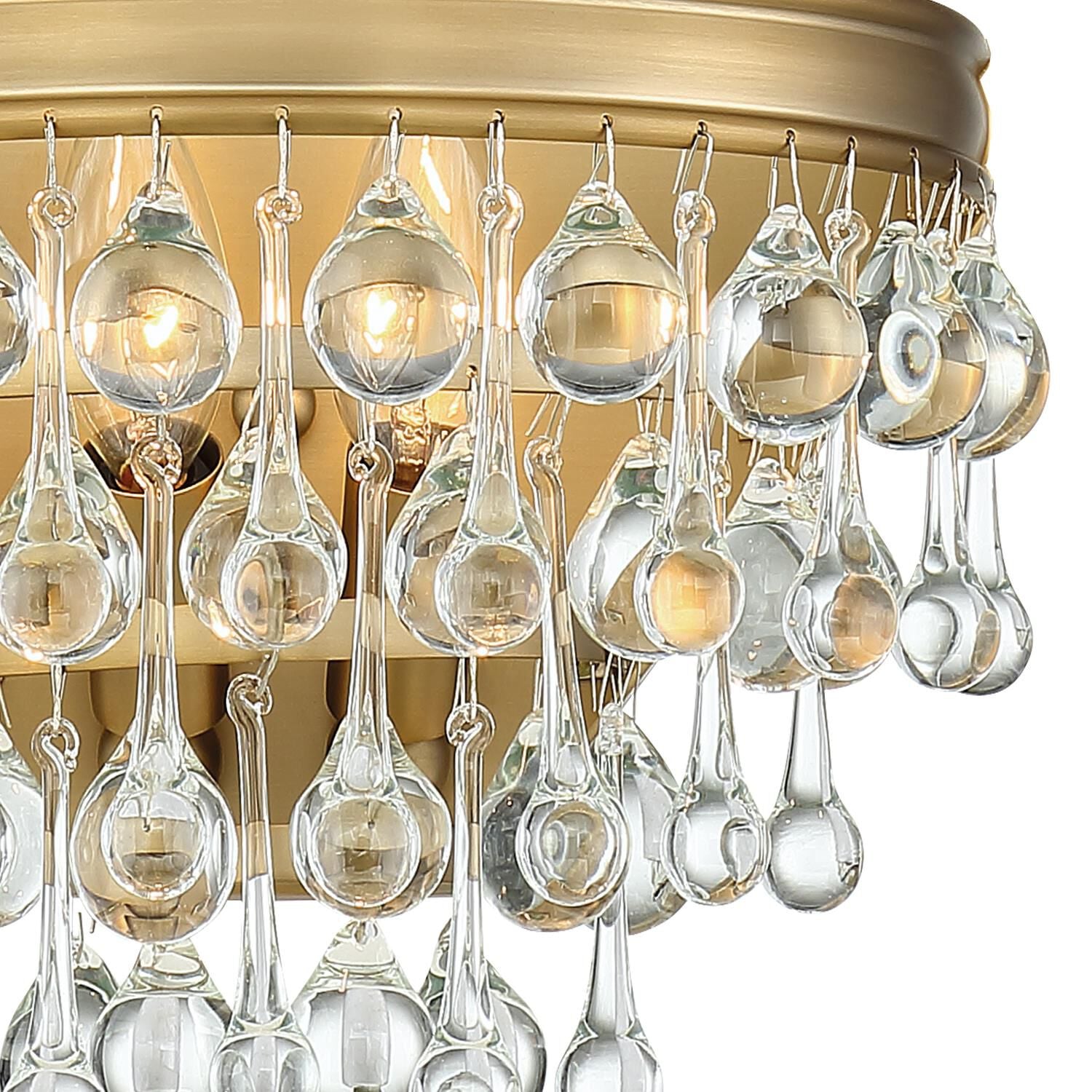 Calypso 10 Inch Wall Sconce Crystorama Lighting Fixture