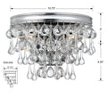 Calypso 10 Inch Wall Sconce Crystorama Lighting Fixture