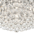 Crystorama Calypso 20 Inch 6-Light Crystal Flush Mount