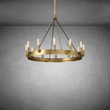 Coviro Round Outdoor Chandelier