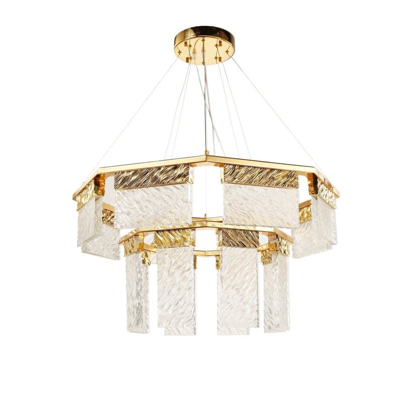 Z-Lite 2-Tier Round Down-light LED Chandelier