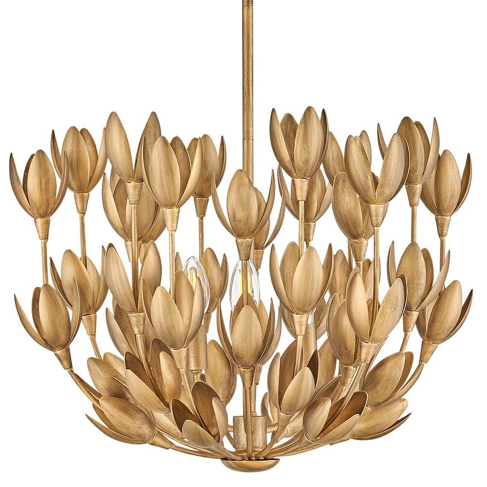Flora 20 Inch 3 Light LED Chandelier