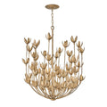 Hinkley Lighting Flora 26 Inch 6-Light Chandelier, Burnished Gold