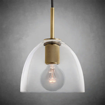 Utilitaive Cloche Shade Pendant