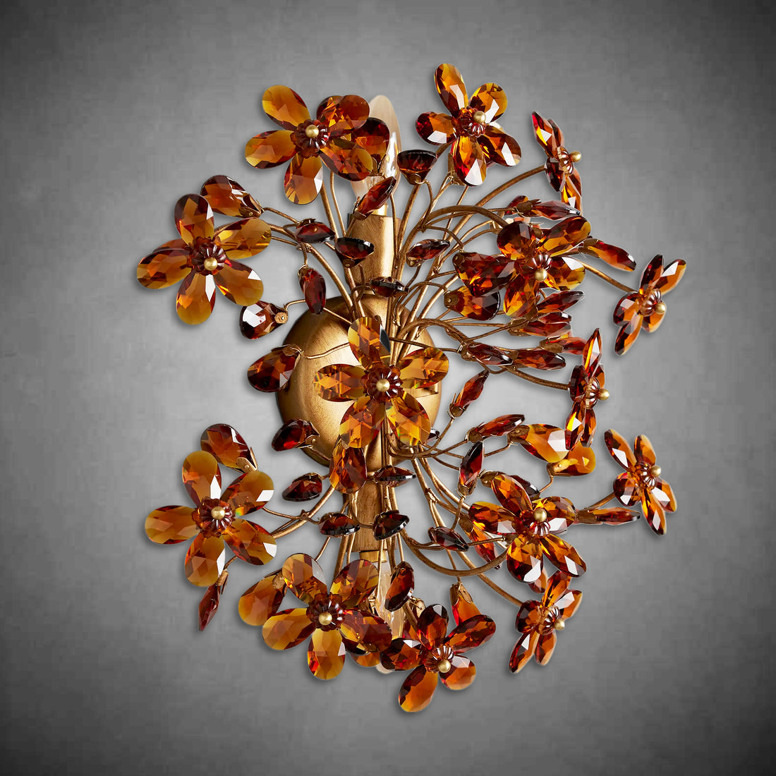 Fiore Colored 2-Light Wall Sconce 14"H