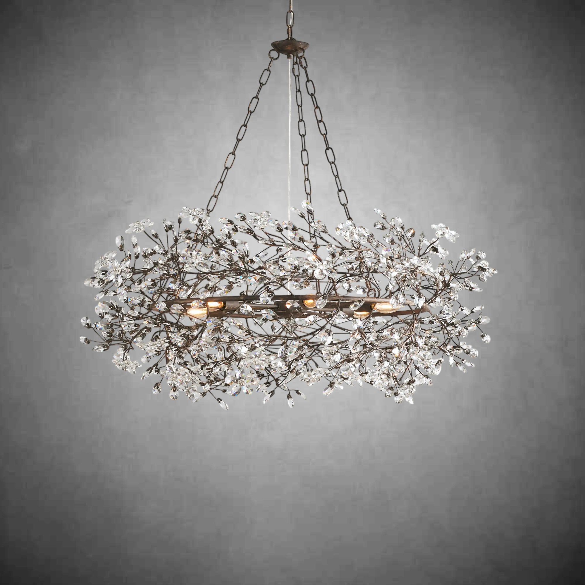 【GALE SEE FIORE】♥️ Fiore Crown Chandelier 39''48''60''