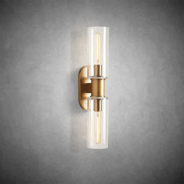Harlin 2-Light Wall Sconce in Clear