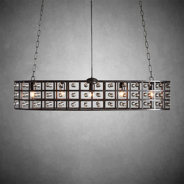 La Cage Oval Chandelier 5-Light