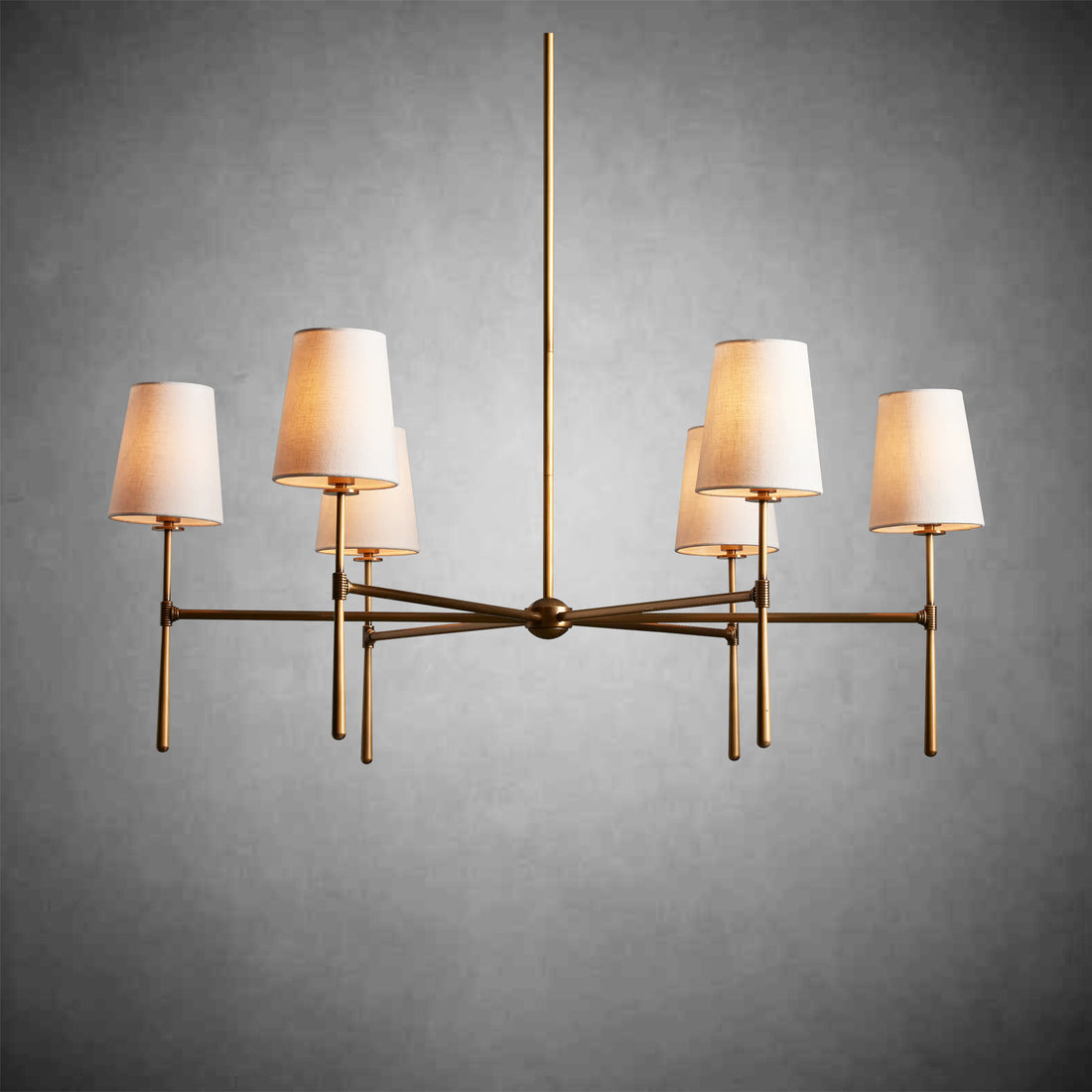 Rhodes Round Chandelier 4/6 Light