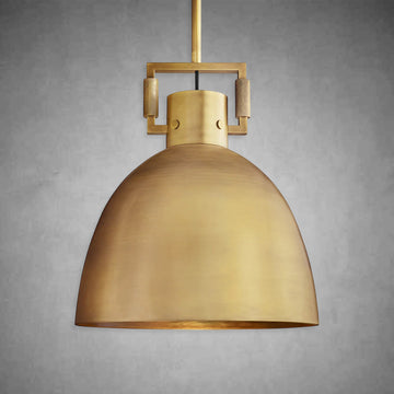 Machine Metal Cloche Pendant 10''14''18''