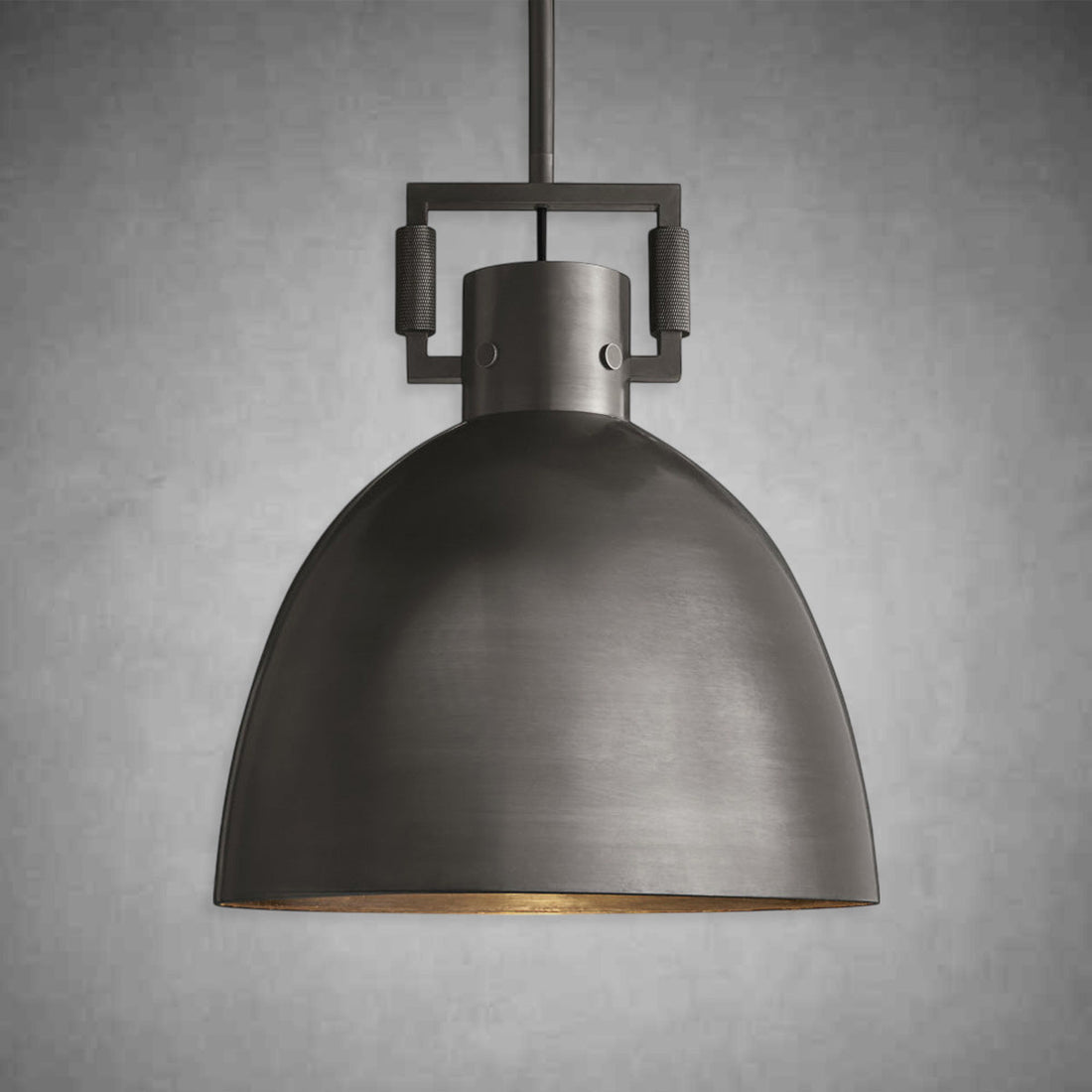 Machine Metal Cloche Pendant 10''14''18''