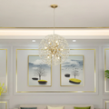 Dandelion Spherical Crystal Pendant Light - Ineffable Lighting