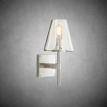 Fulhamic Glass Shade Sconce Light