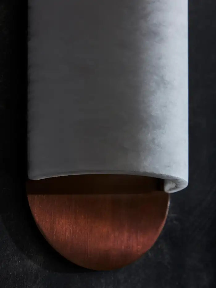 Alabaster Curved and Elongated Wall Sconces Wall Light Fixtures Kevin Studio Inc