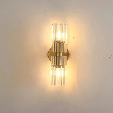 Arcochen Crystal Linear Wall Sconce 13"H