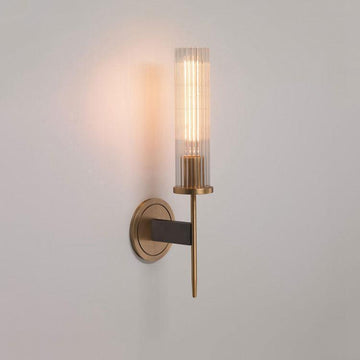Cannelo Industrial Single Candle Wall Sconce