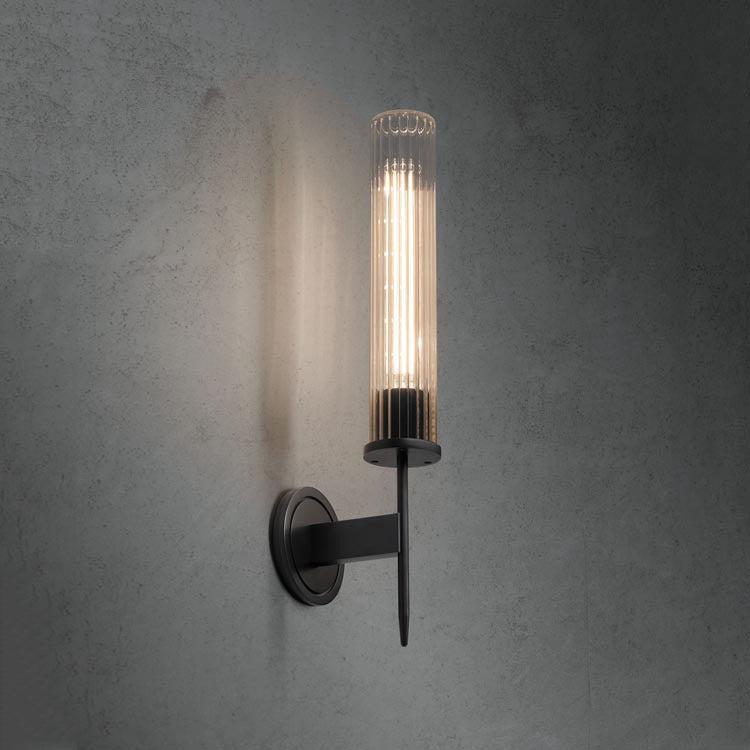 Cannelo Industrial Single Candle Wall Sconce