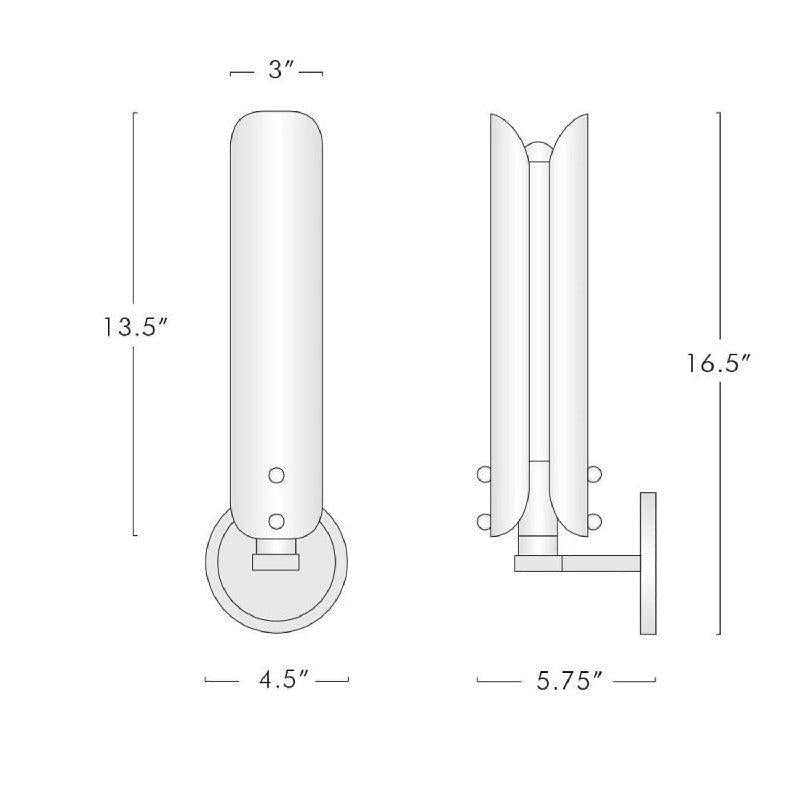 Grace Modern Wall Sconce - Ineffable Lighting