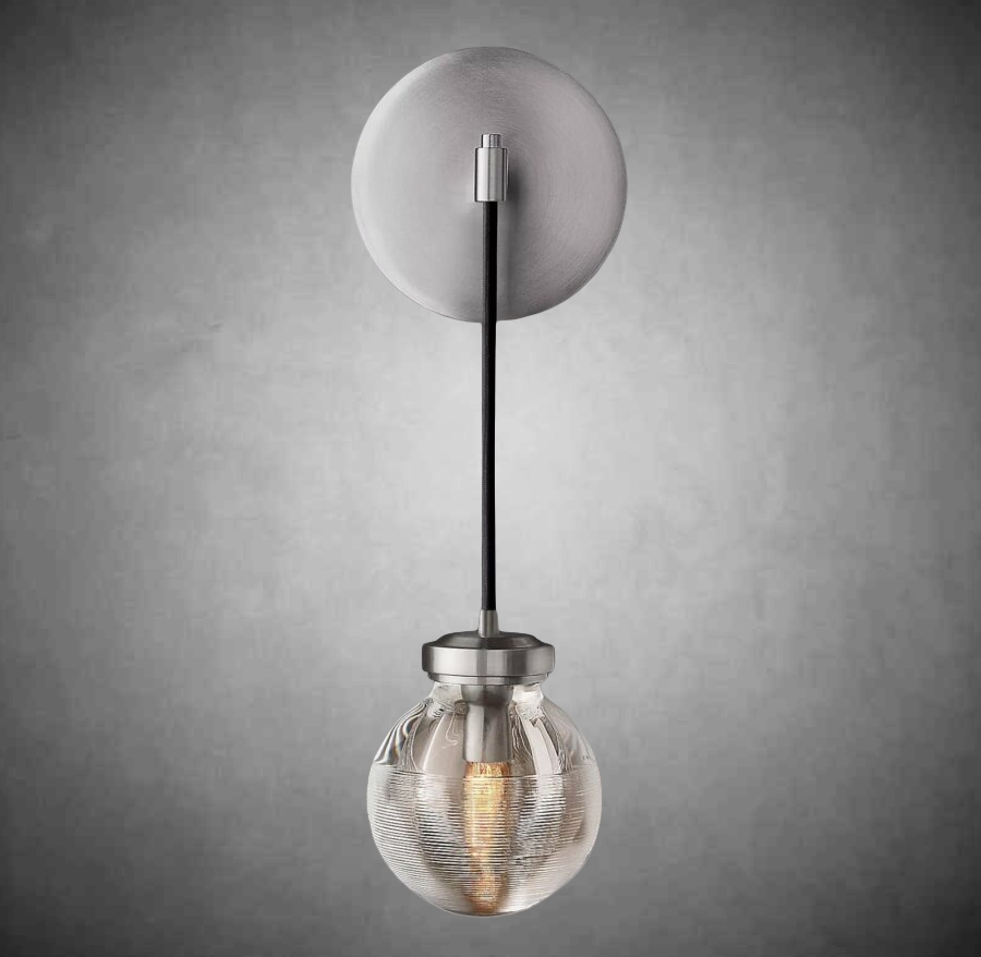 Peal Glass Wall Sconce 15“