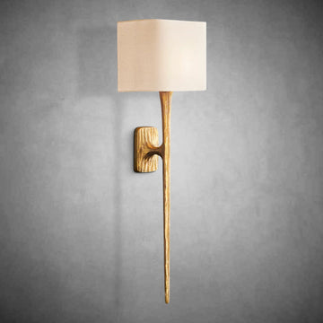 Thadeas Grand Shaded Wall Sconce